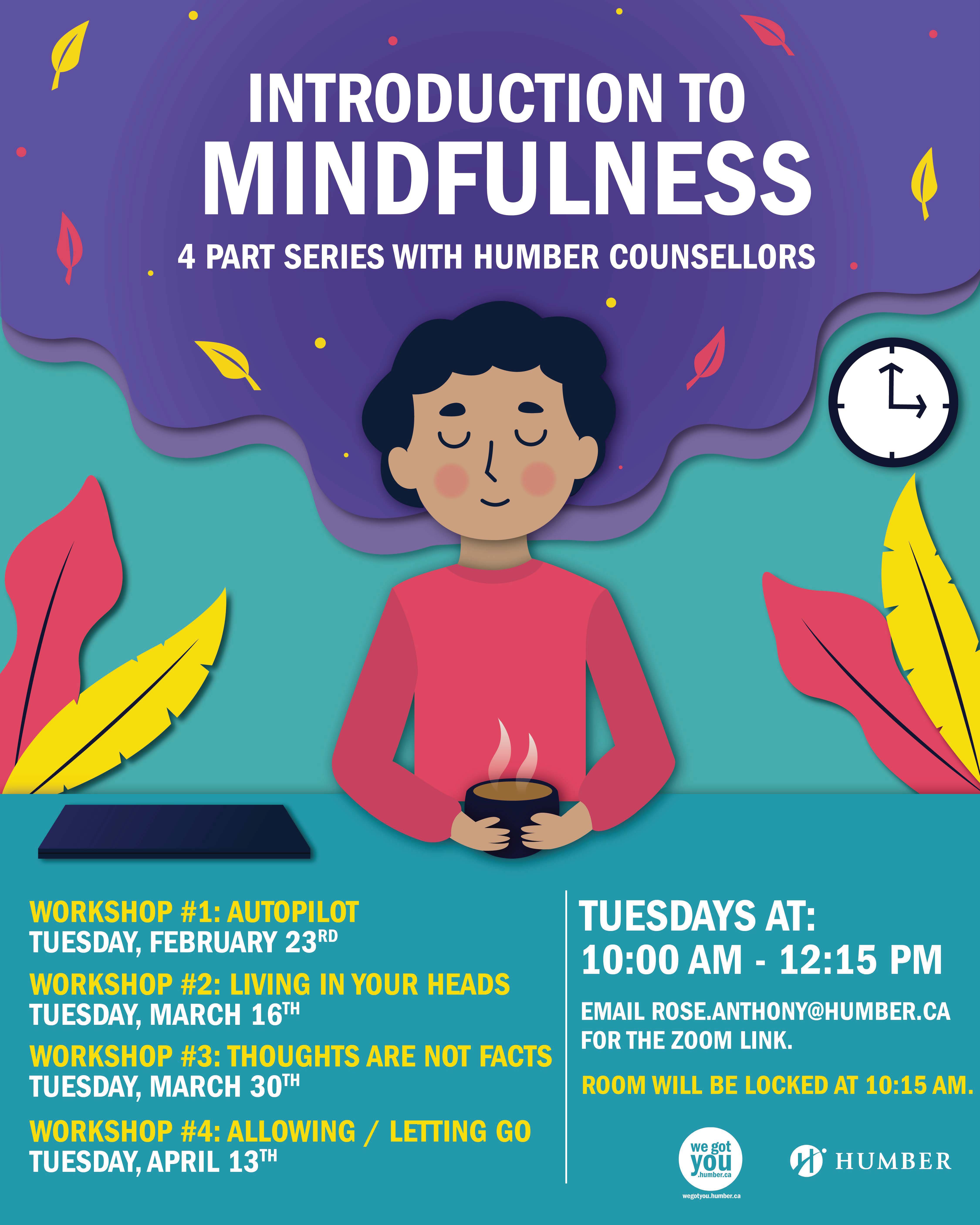 Four Part Mindfulness Workshop Series Humber Communiqué 